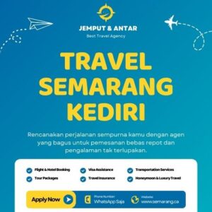 Harga Travel Semarang Kediri Turun 10% Fasilitas Tetap Premium