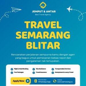 Harga Travel Semarang Blitar Turun 10% Fasilitas Tetap Premium
