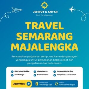 Harga Travel Semarang Majalengka Turun 10% Fasilitas Tetap Premium