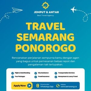 Harga Travel Semarang Ponorogo Turun 10% Fasilitas Tetap Premium