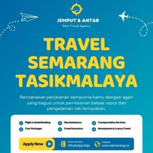 Harga Travel Semarang Tasikmalaya Turun 10% Fasilitas Tetap Premium