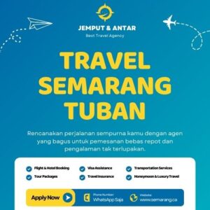 Harga Travel Semarang Tuban Turun 10% Fasilitas Tetap Premium