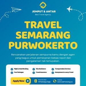 Harga Travel Semarang Purwokerto Turun 10% Fasilitas Tetap Premium