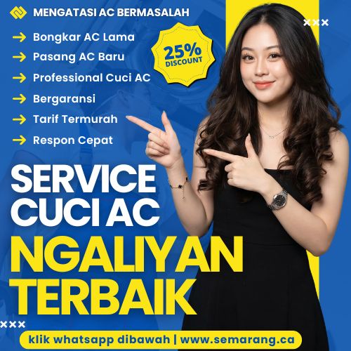 Bergaransi🎀6 Jasa Service AC di Ngaliyan yang Siap Panggilan Untuk Cuci ke Rumah