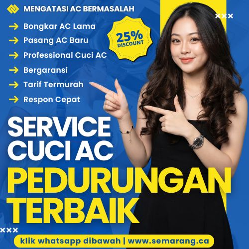 Bergaransi🎀6 Jasa Service AC di Pedurungan yang Siap Panggilan Untuk Cuci ke Rumah